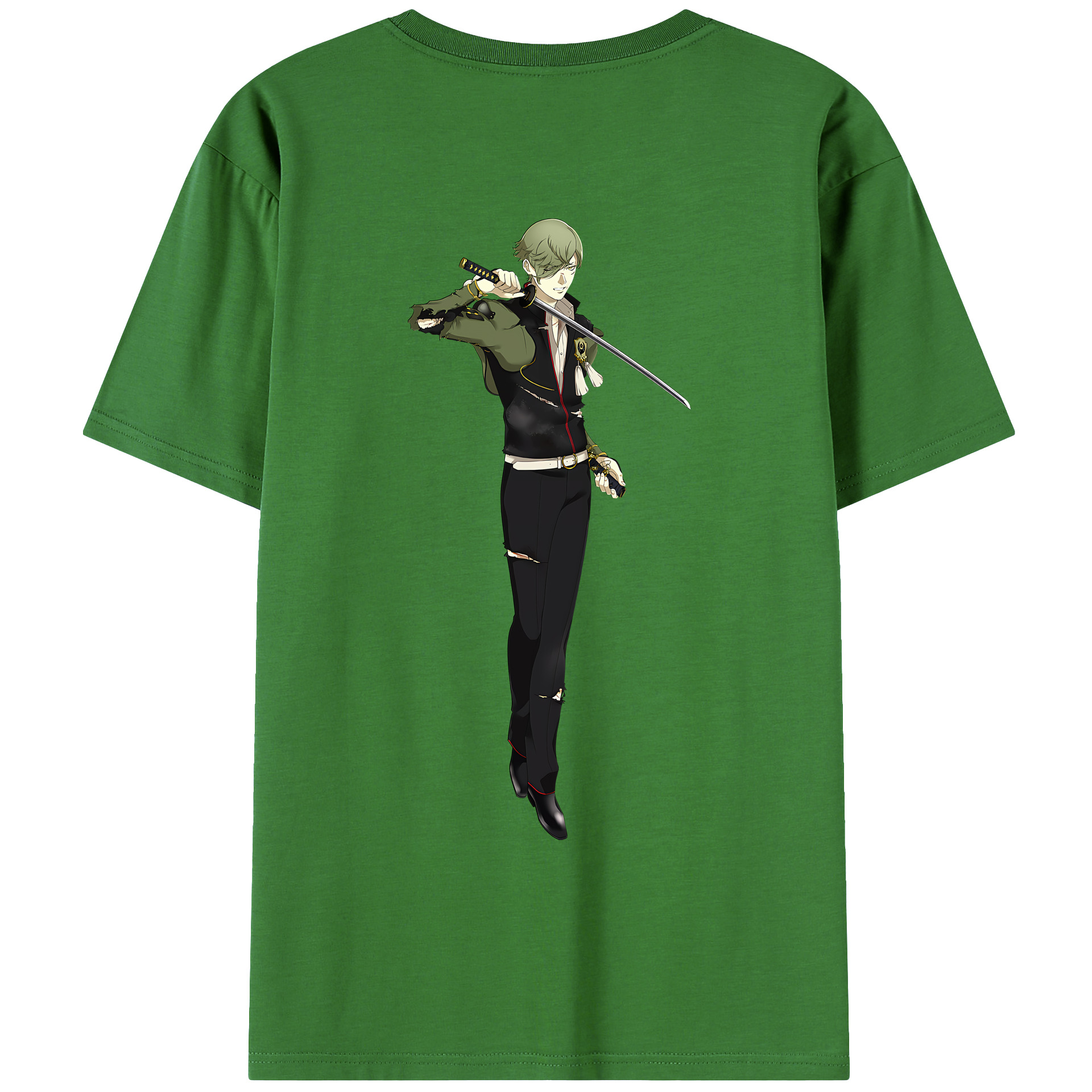 （画像用） 刀剣乱舞 Touken Ranbu レディース半袖Tシャツ(バックプリント)